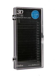 0,07mm 3D L-Curl Lash stripes Mixed Tray