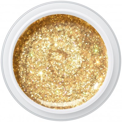 Glitter Gold Colour Gel 5g
