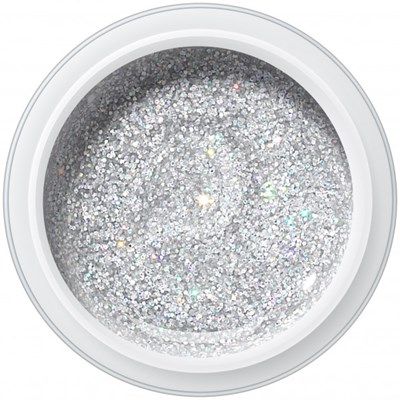 Glitter Silver Colour Gel 5g