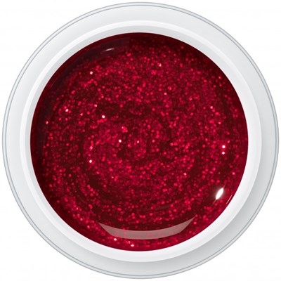Glitter Red Colour Gel 5g