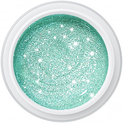 Glitter Mint Colour Gel 5g